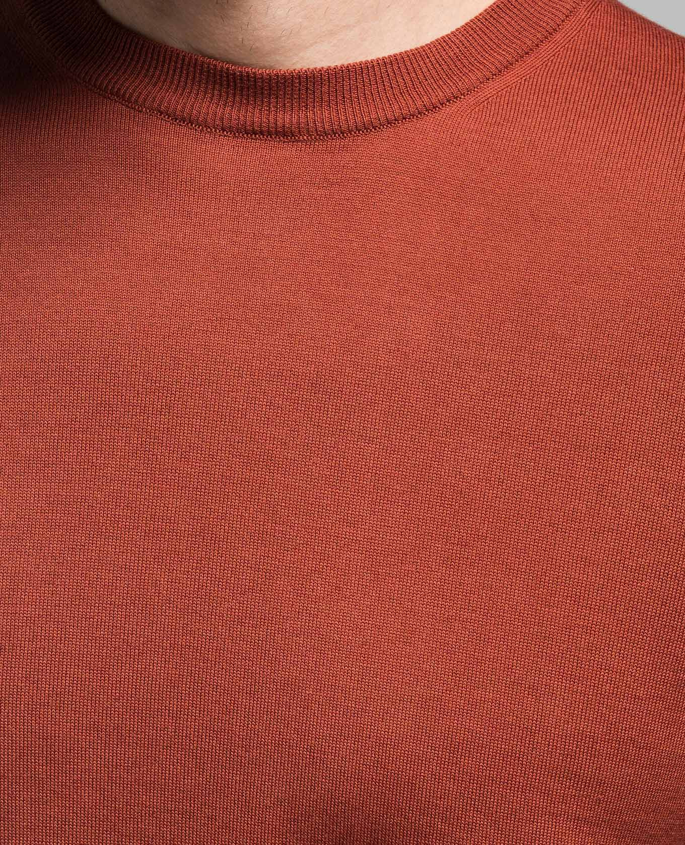 Brown jumper with silk and cashmere Cashmere&Whiskey 5