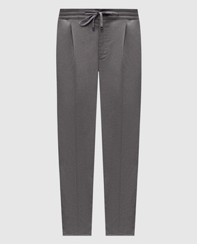 Cashmere&Whiskey Gray pants with wool 02556R0498