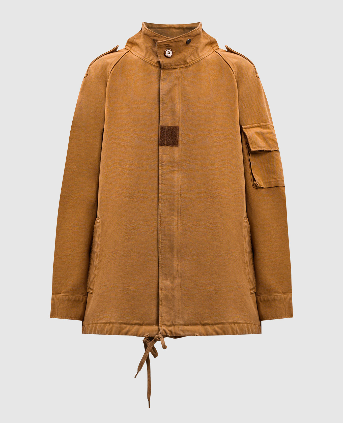 

Brown layered jacket Maison Margiela MM6