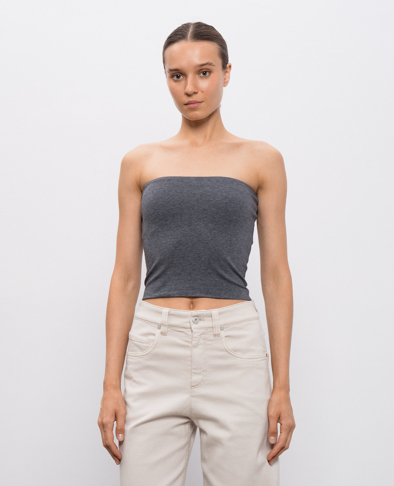 

Gray top Brunello Cucinelli, Grey