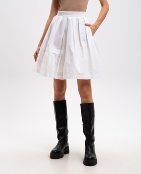 Ermanno Scervino White pleated skirt D302O328PJO