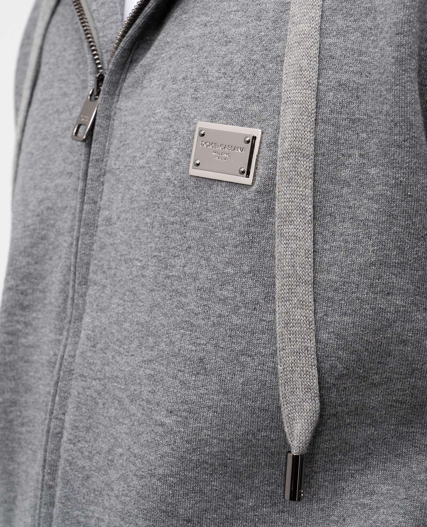 

Grey sports jacket with logo Dolce&Gabbana