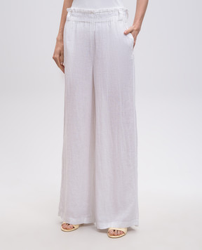 Max & Co White linen pants ERICA