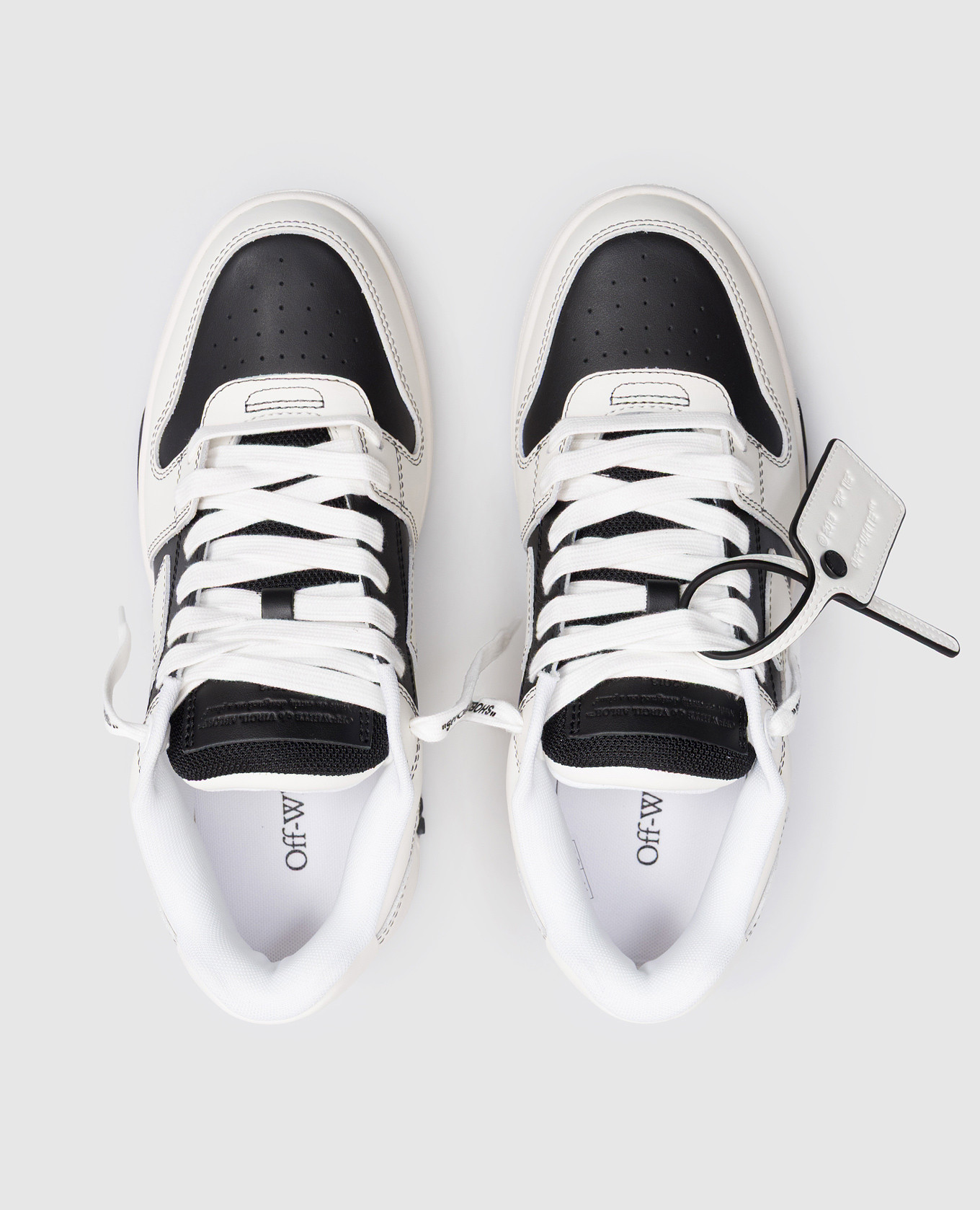 

Out Of Office leather sneakers with logo Off-White