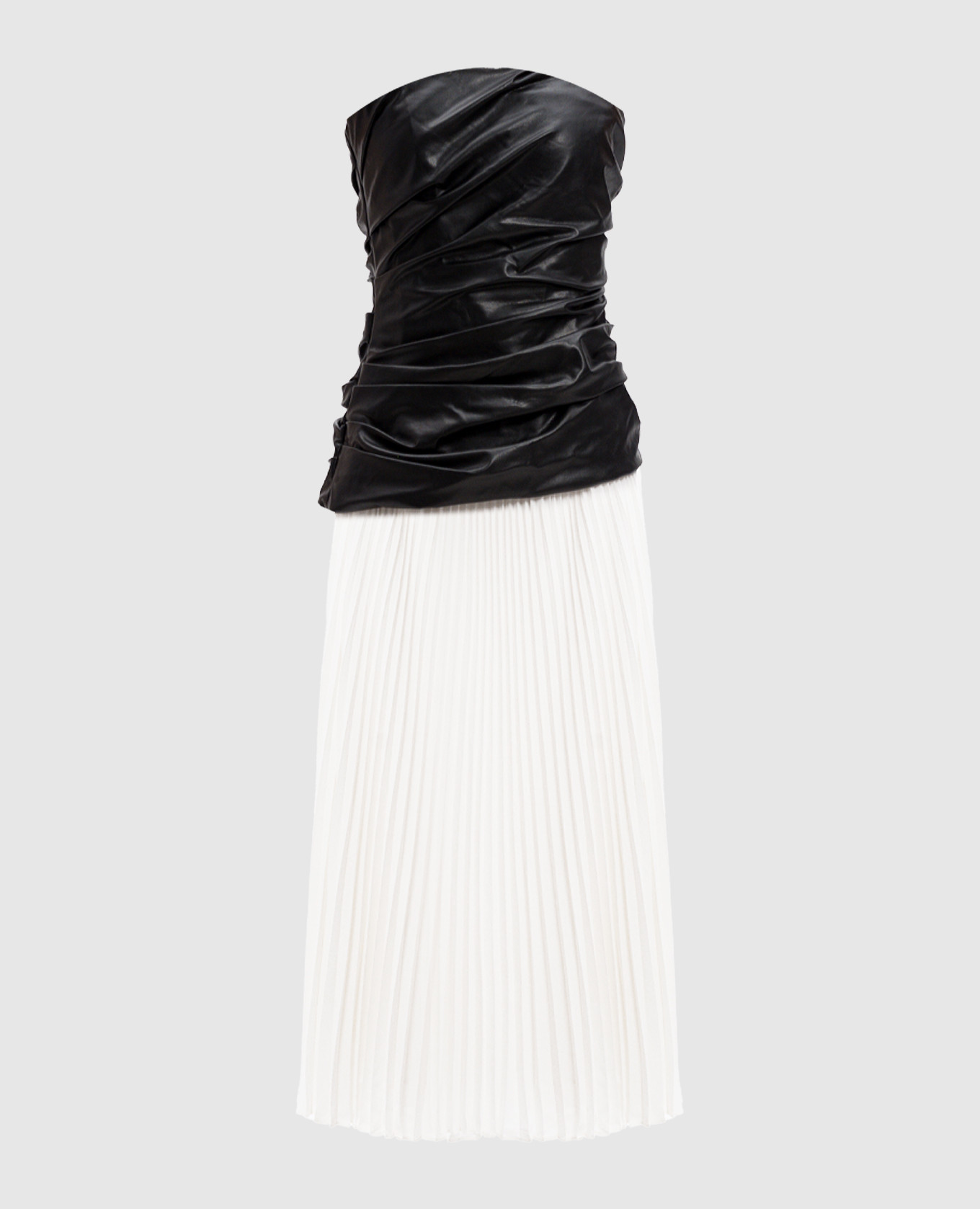 

Arie pleated bustier dress Simkhai, White