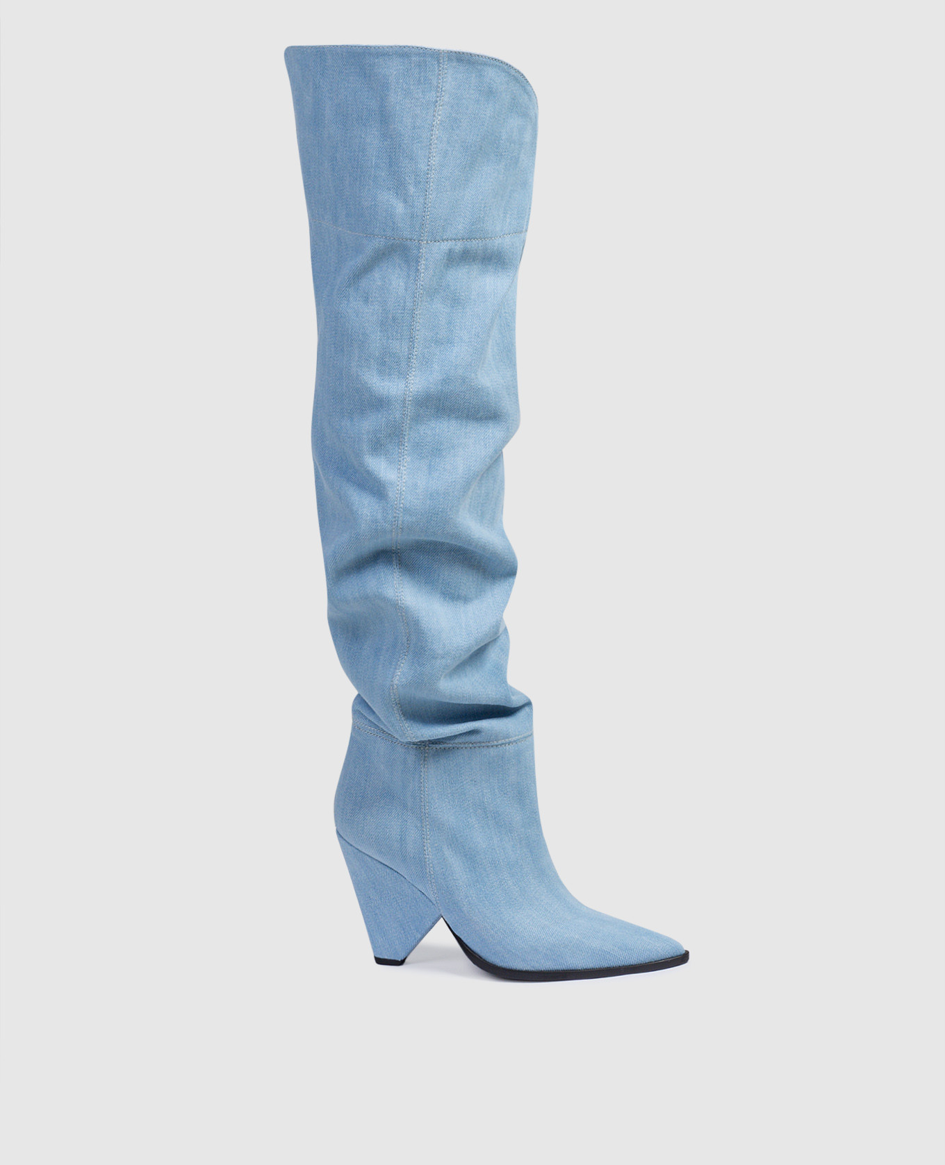 

Blue boots Dondup, Голубой