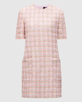Versace Tweed mini dress with lurex 10189321A13465