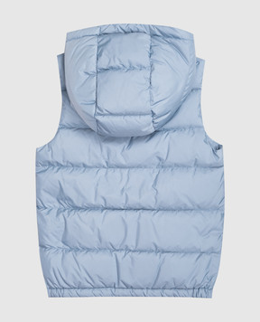 Moncler ENFANT Children's blue down vest Fudo K29541A0002953A5E6