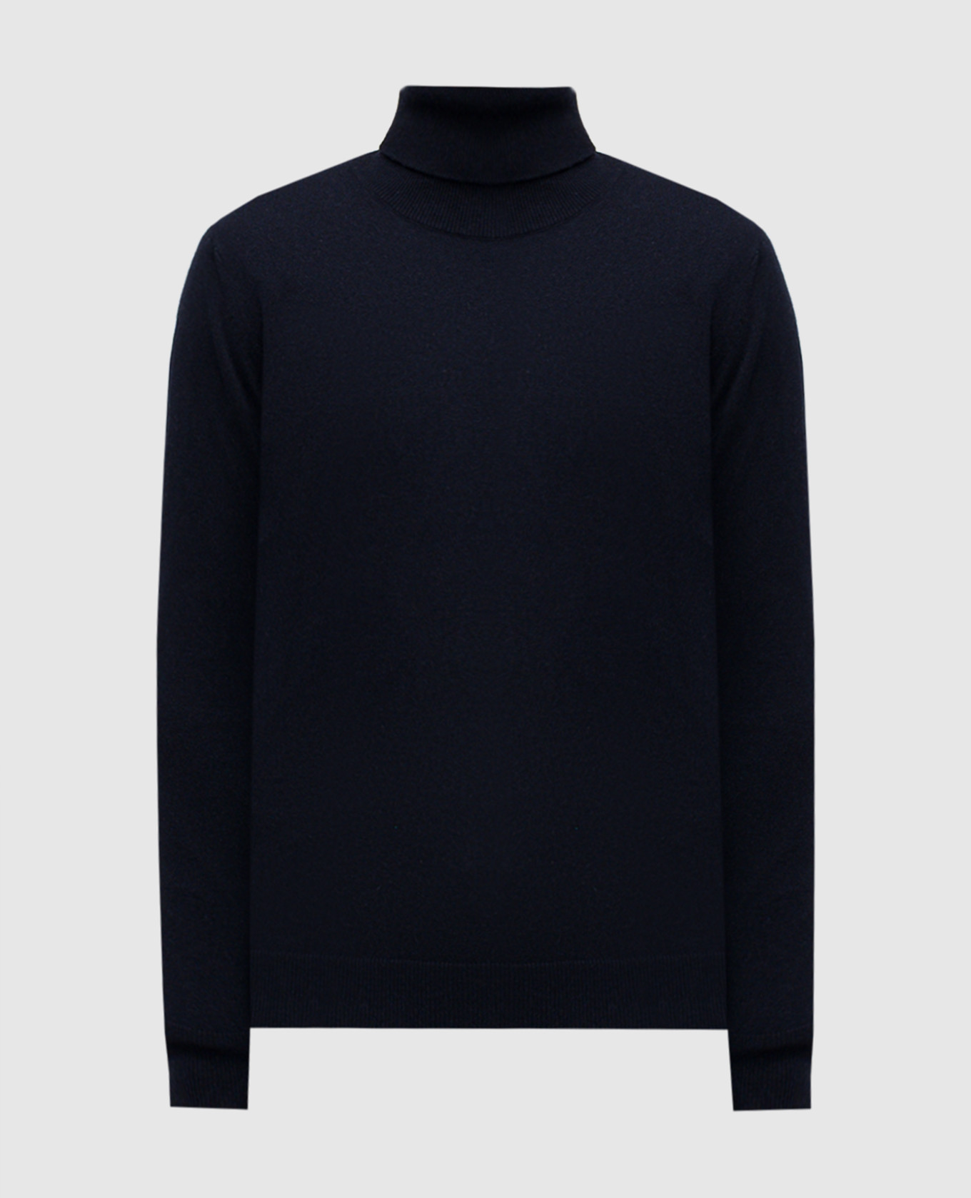 TODI blue cashmere and silk golf shirt MooRER