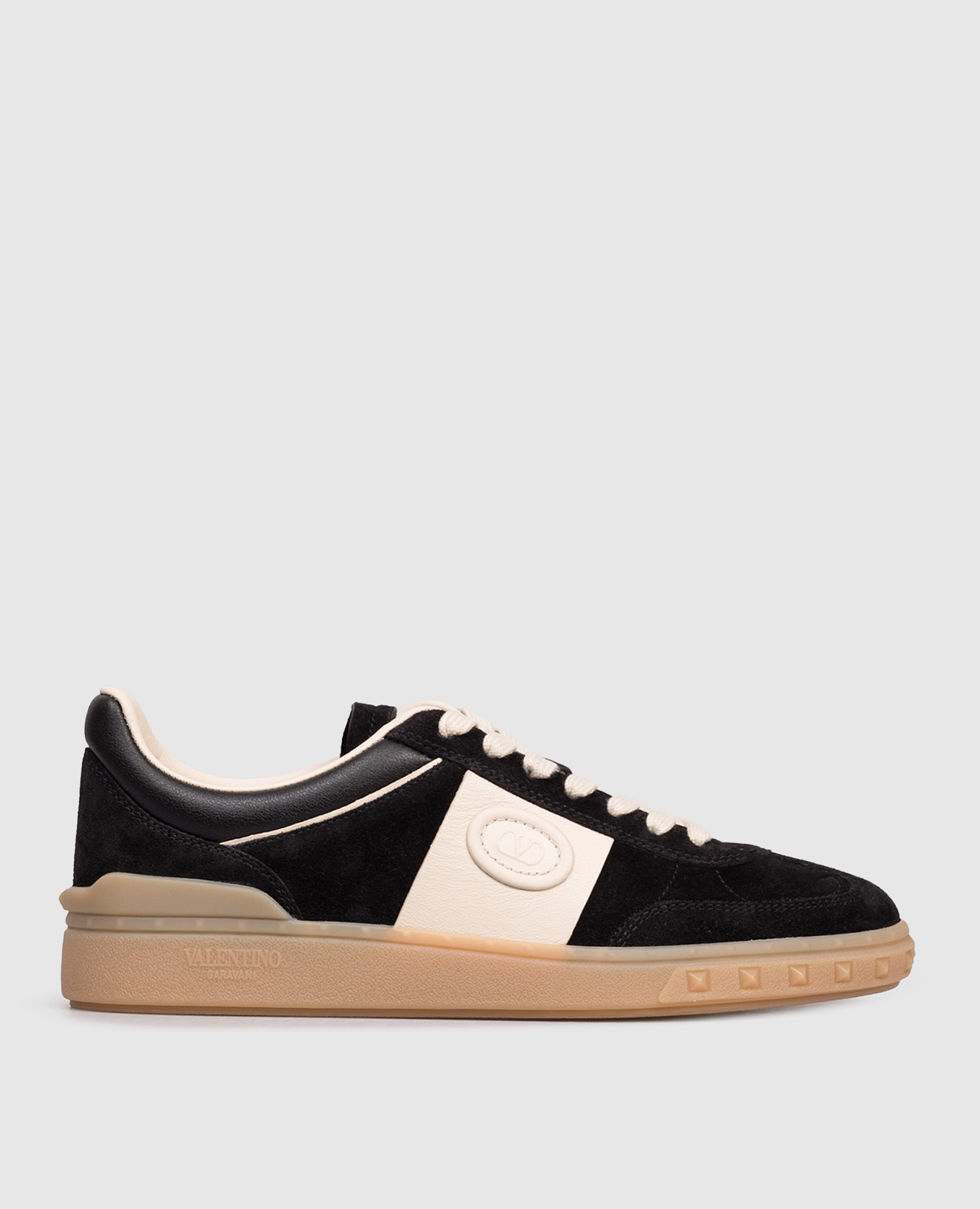 Upvillage Crosta black suede sneakers Valentino