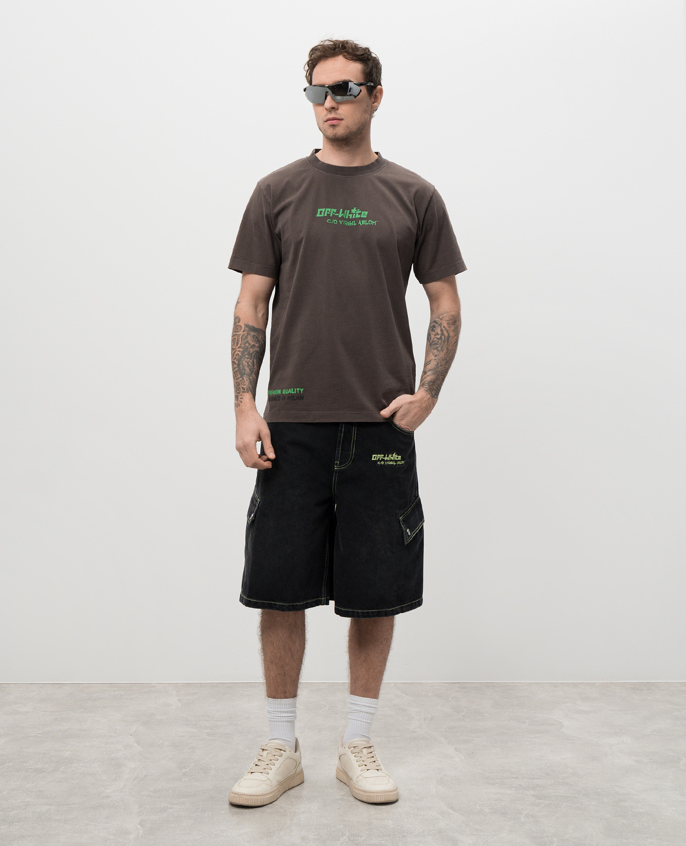 

Barber gray t-shirt Off-White, Grey