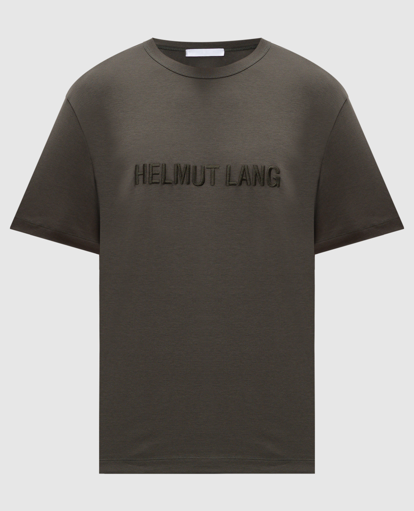 

Green t-shirt with logo embroidery Helmut Lang