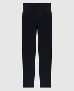 Dolce&Gabbana Blue pants with DG logo monogram GP13MZFUFNV