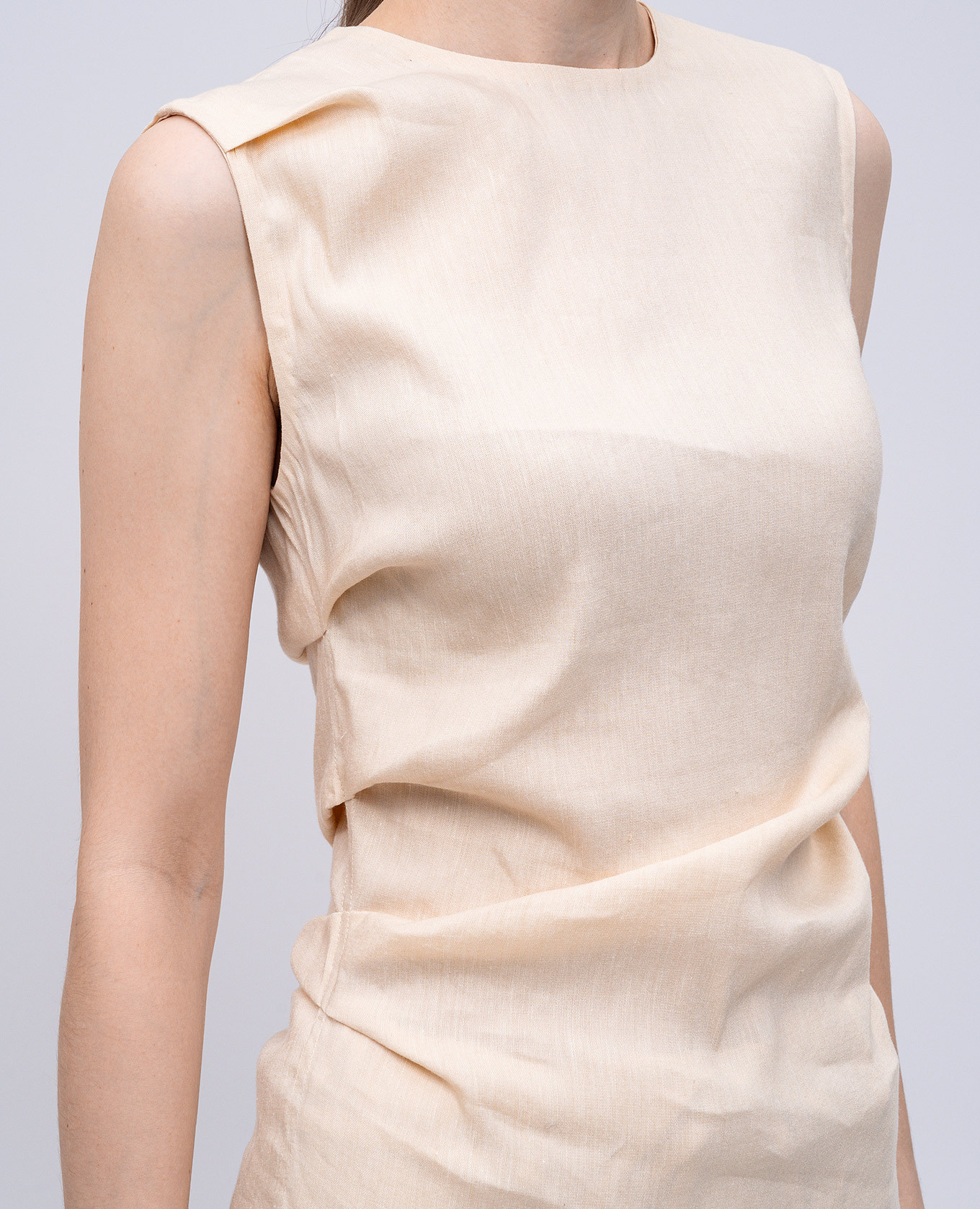 Anoushka yellow top with linen PROENZA SCHOULER 5