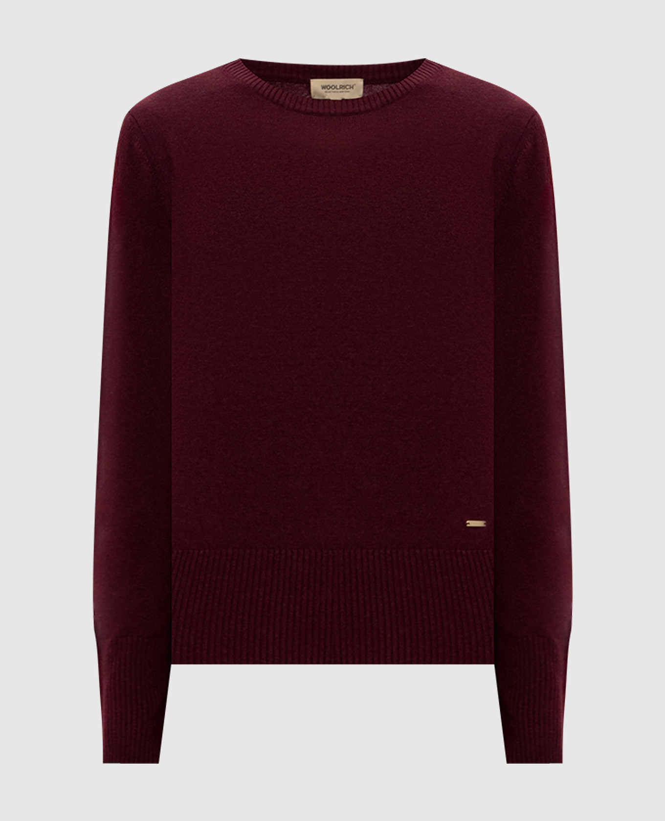 

Burgundy sweater with wool and cashmere Woolrich