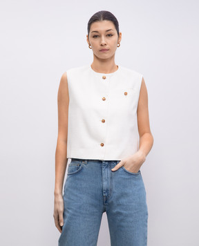 Lou Lou Studio ESME white vest ESME