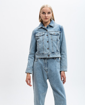 Magda Butrym Blue denim jacket DENIM03JACKET144724