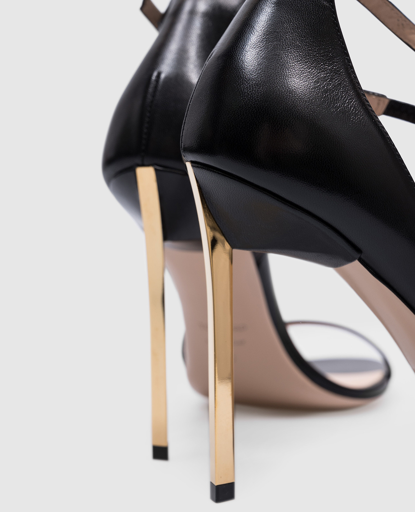 

Newton black leather sandals Tom Ford
