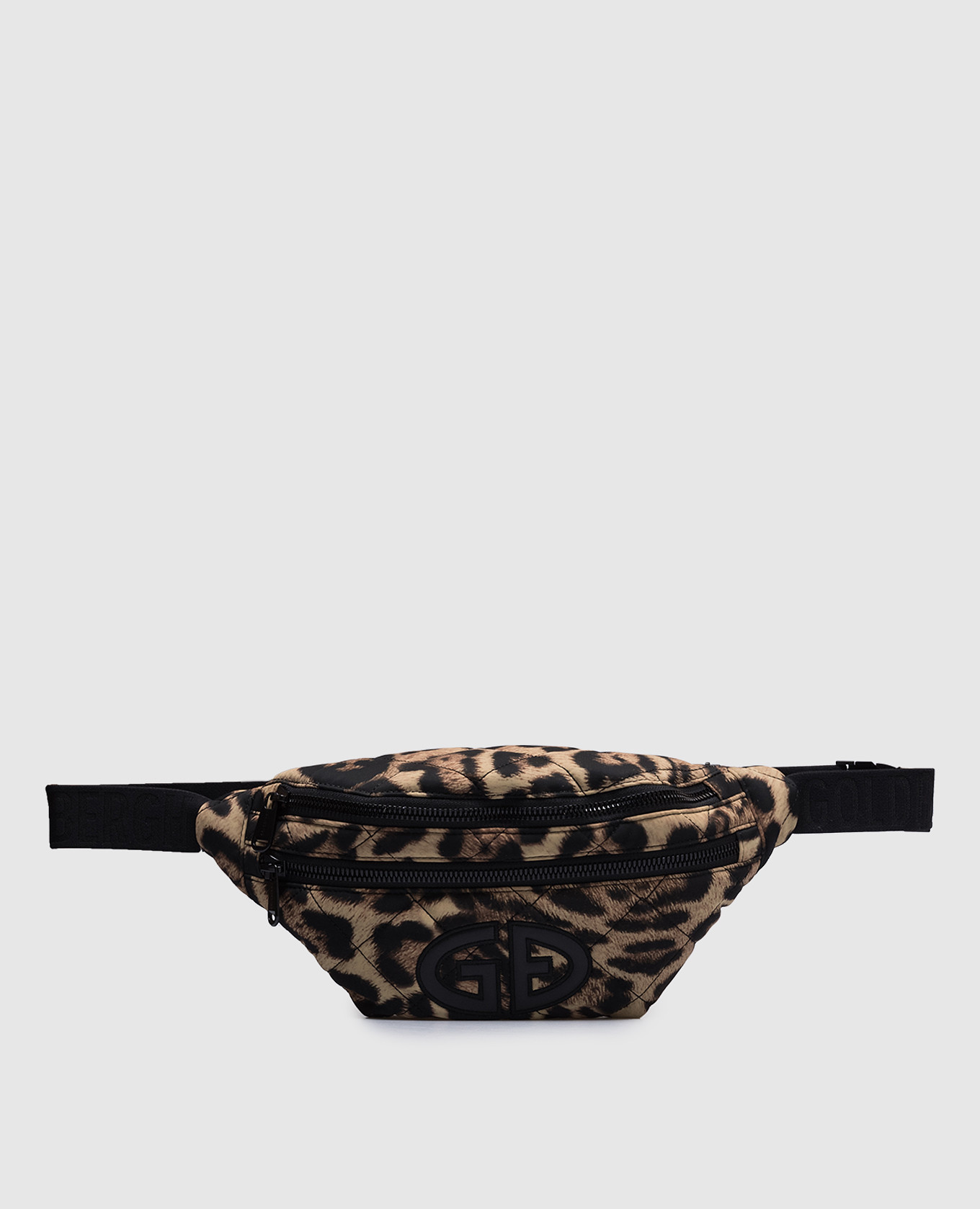 

Beige waist bag MASON in animalistic print Goldbergh