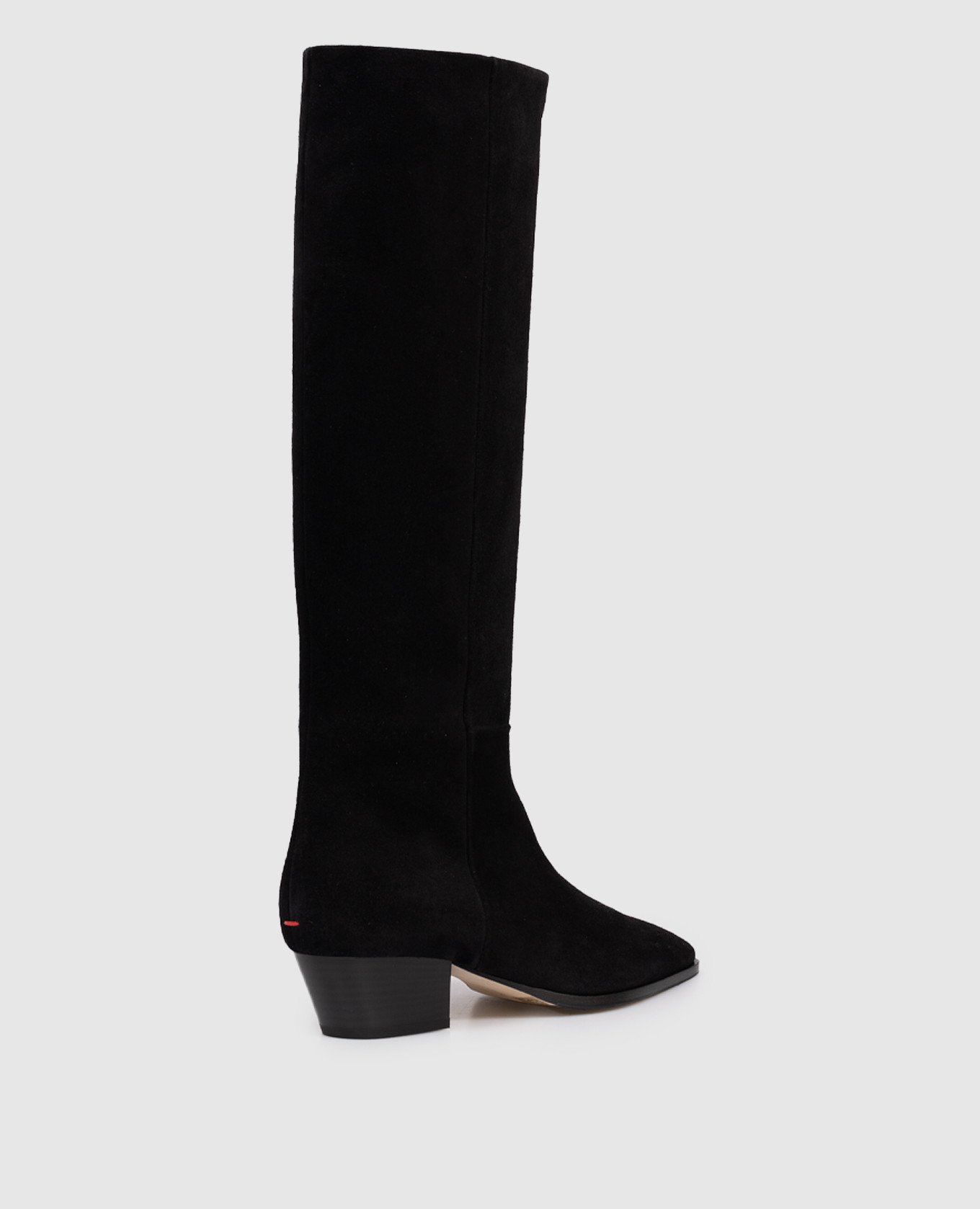 

Black suede Medea boots Aeyde