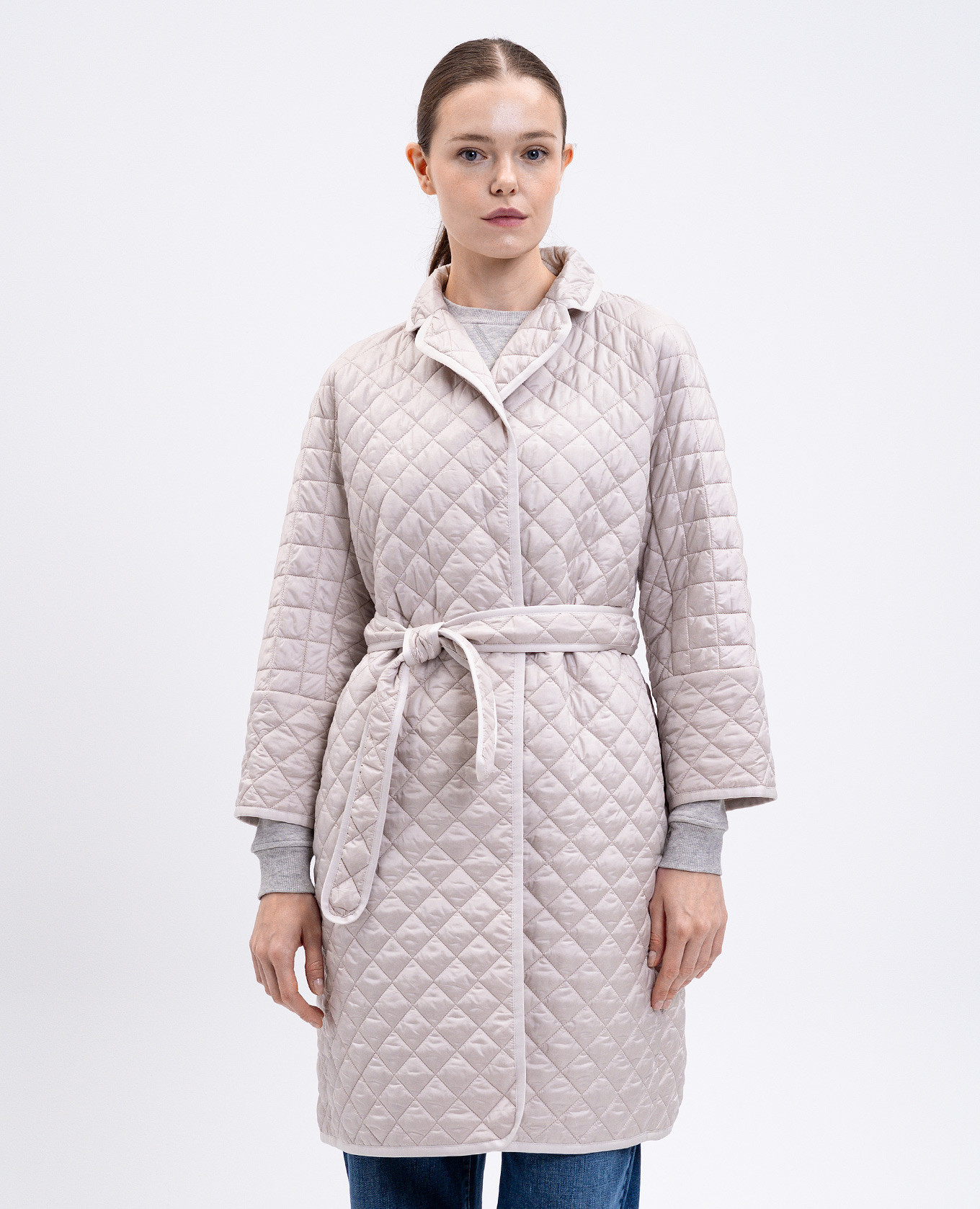 

Beige quilted jacket ARIANNA with a smell Max Mara
