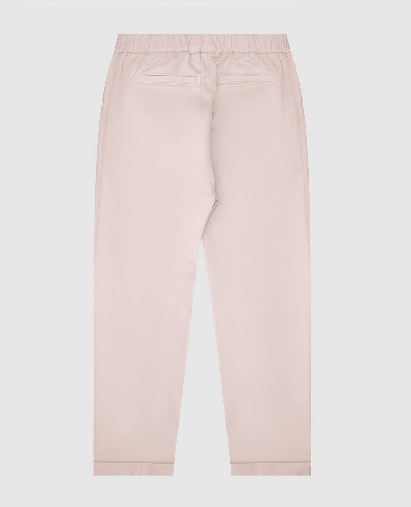 

Children's beige pants with lapels Brunello Cucinelli