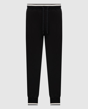 Dolce&Gabbana Black joggers with logo GVS2HTHU7DU