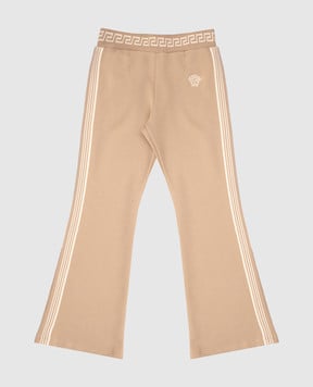 Versace Children's beige pants Greca 10214031A11652
