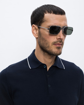 Dunhill Rollagas silver sunglasses DU0076S