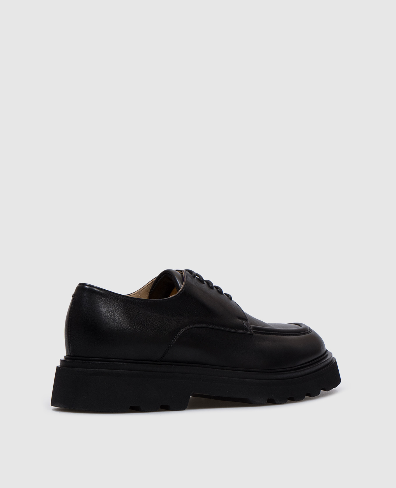 

Black leather derbies Doucal's