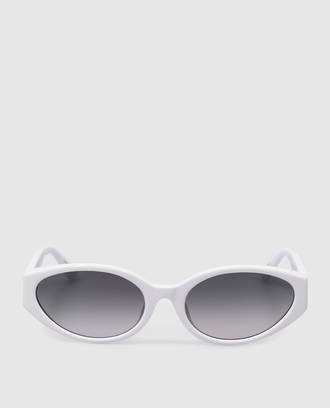 

Lyra white sunglasses Linda Farrow