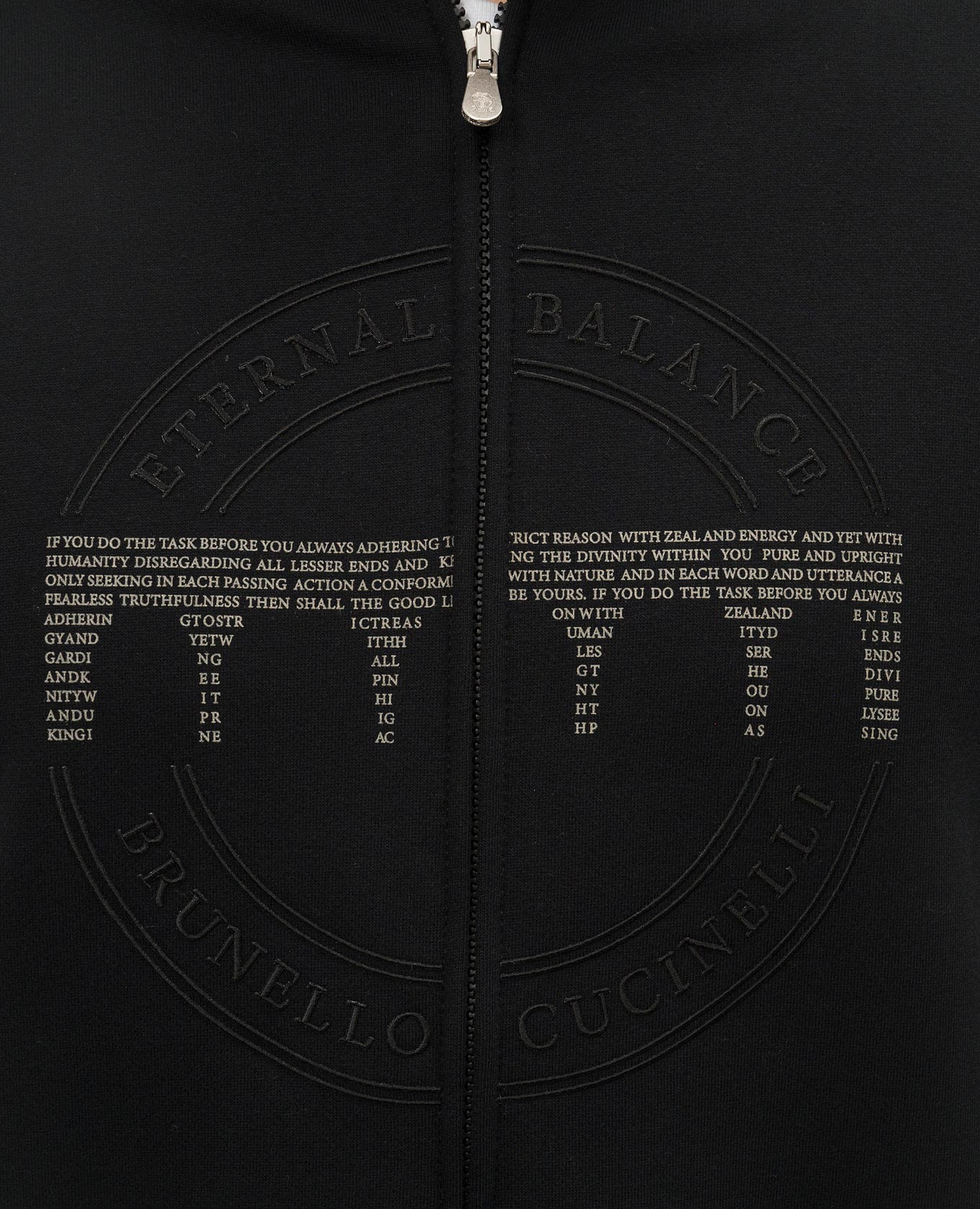 

Black sports jacket with a print Brunello Cucinelli