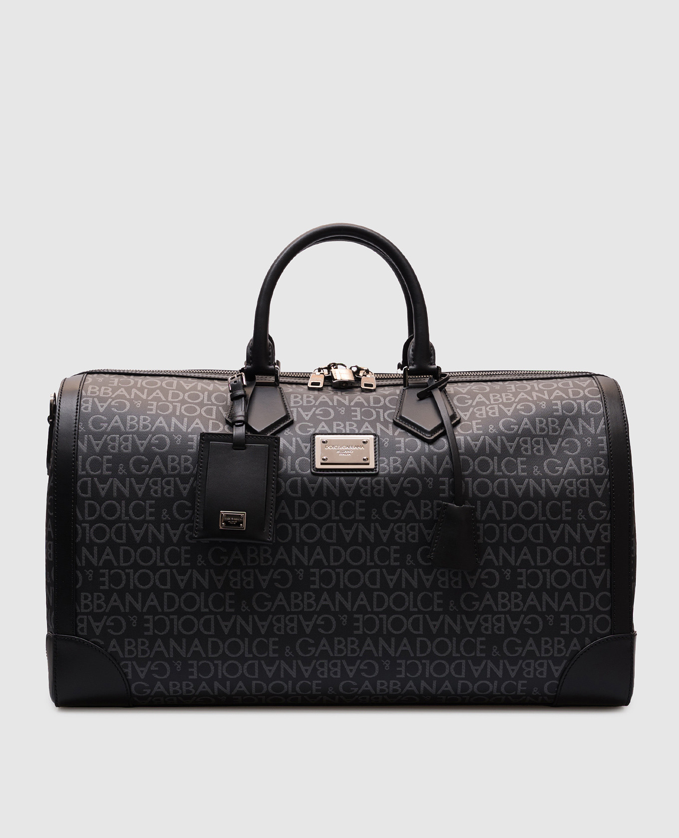 

Gray travel bag with logo print Dolce&Gabbana, Grey