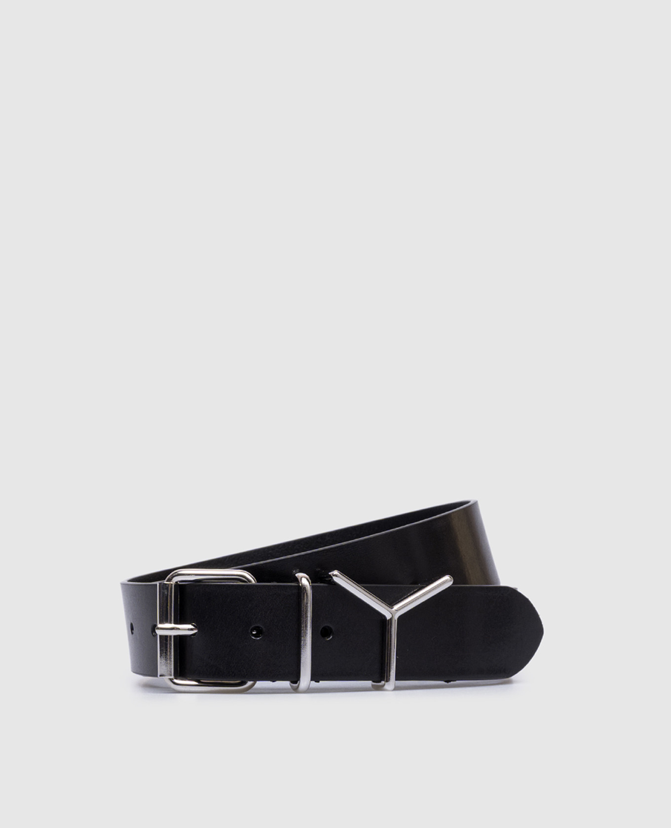 

Black leather strap with Y logo Y Project