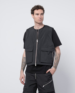Heliot Emil Motility black vest M03032