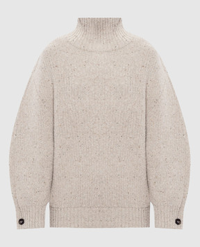 Bottega Veneta Beige sweater with wool 802130V4O10