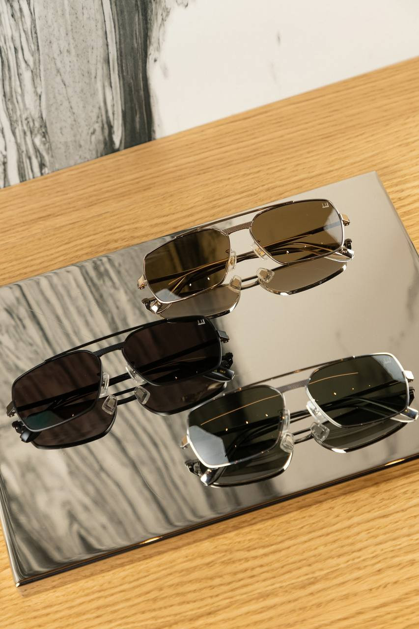 Black Rollagas sunglasses with logo Dunhill 6