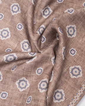 Brunello Cucinelli Reversible printed silk pachet scarf MR8950091