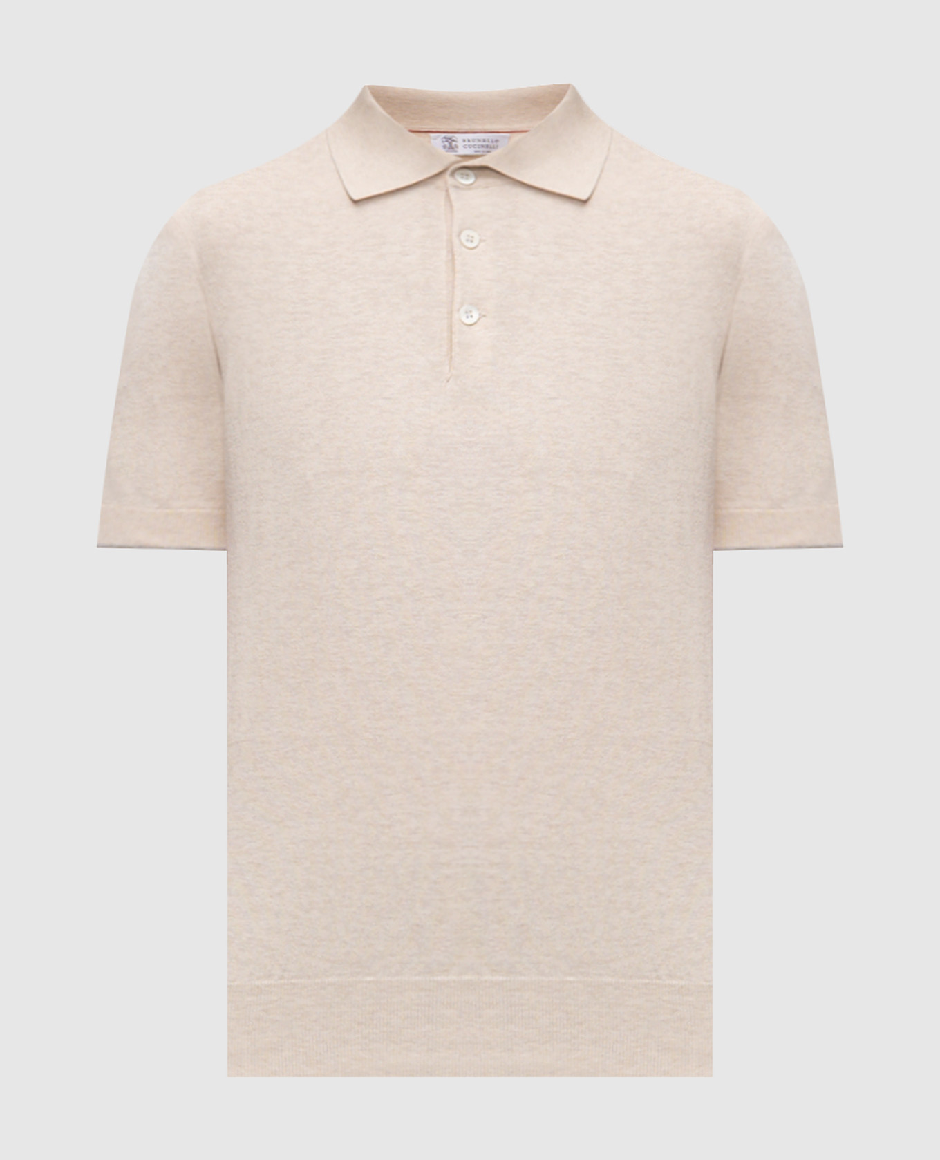 

Beige polo Brunello Cucinelli