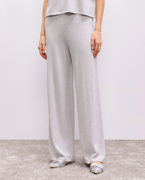 LISA YANG Aina grey cashmere pants 2025118