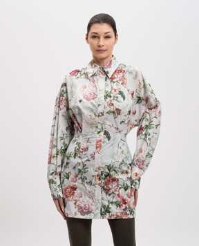 The Attico Floral print shirt dress 250WCA00384CCC053PR