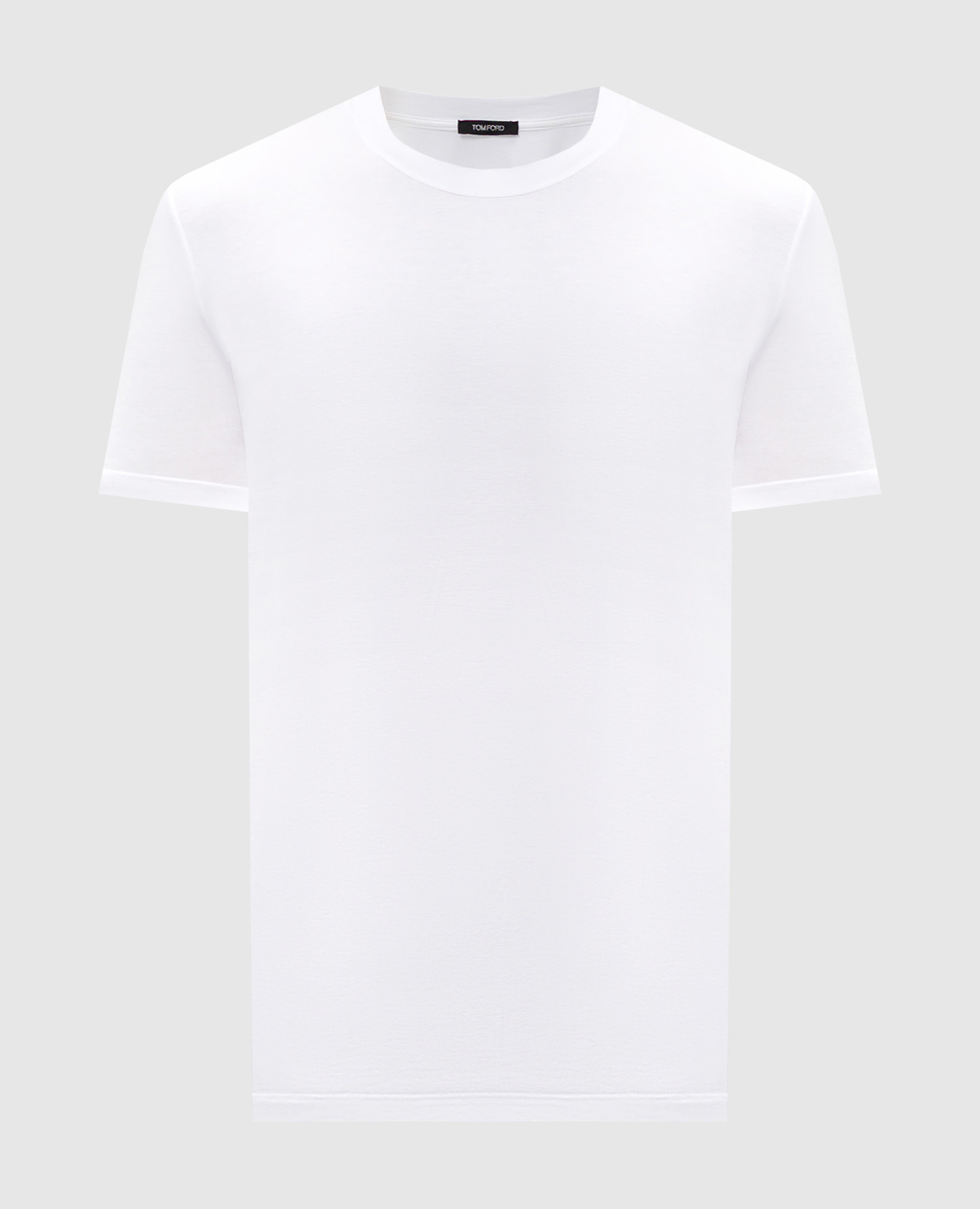 White t-shirt with logo tom ford