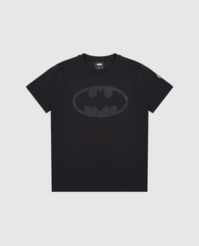 Moncler ENFANT Children's black t-shirt with a Batman print J29548C0001989AFV810