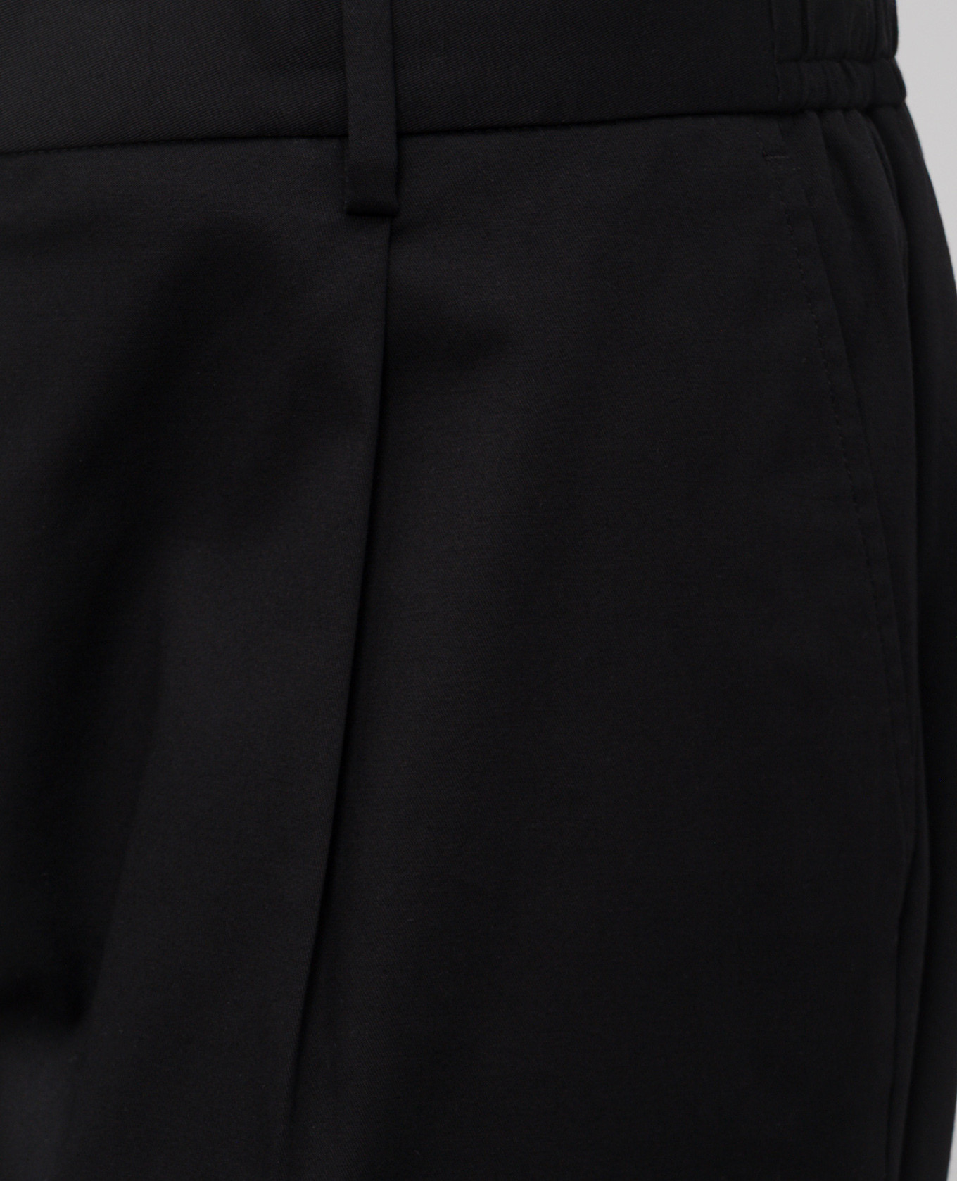 

Black pants with embroidered monogram logo Dolce&Gabbana