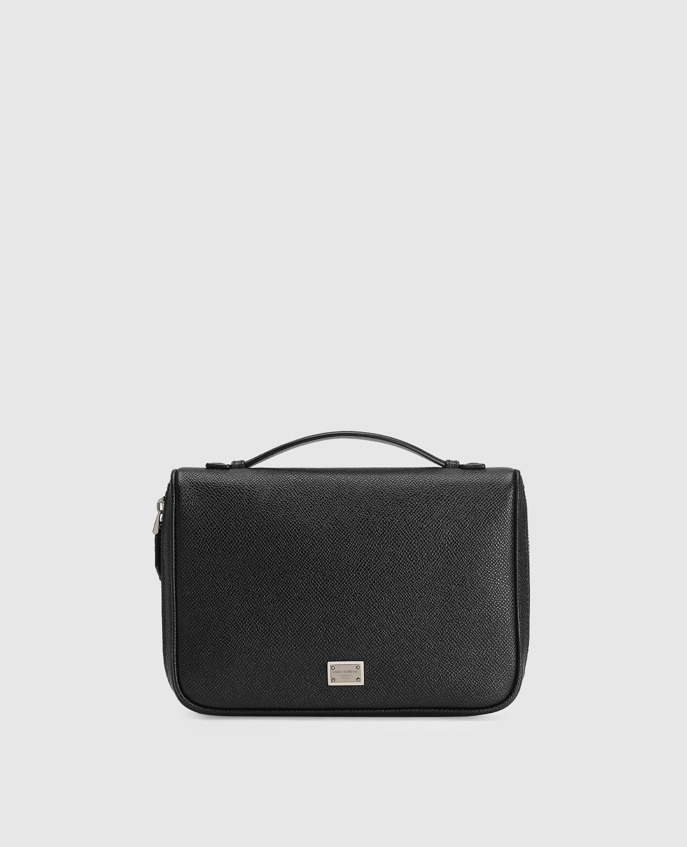 

Black leather clutch Sicily Dolce&Gabbana