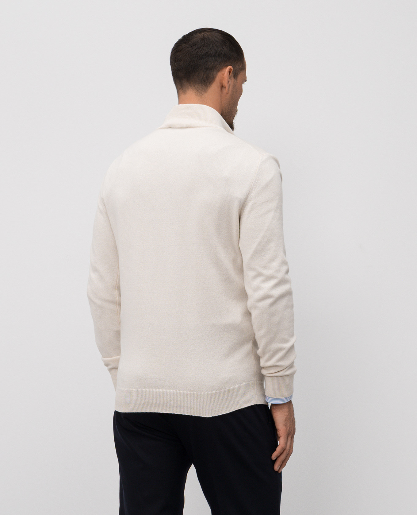 

TERNI beige cashmere and silk jumper MooRER