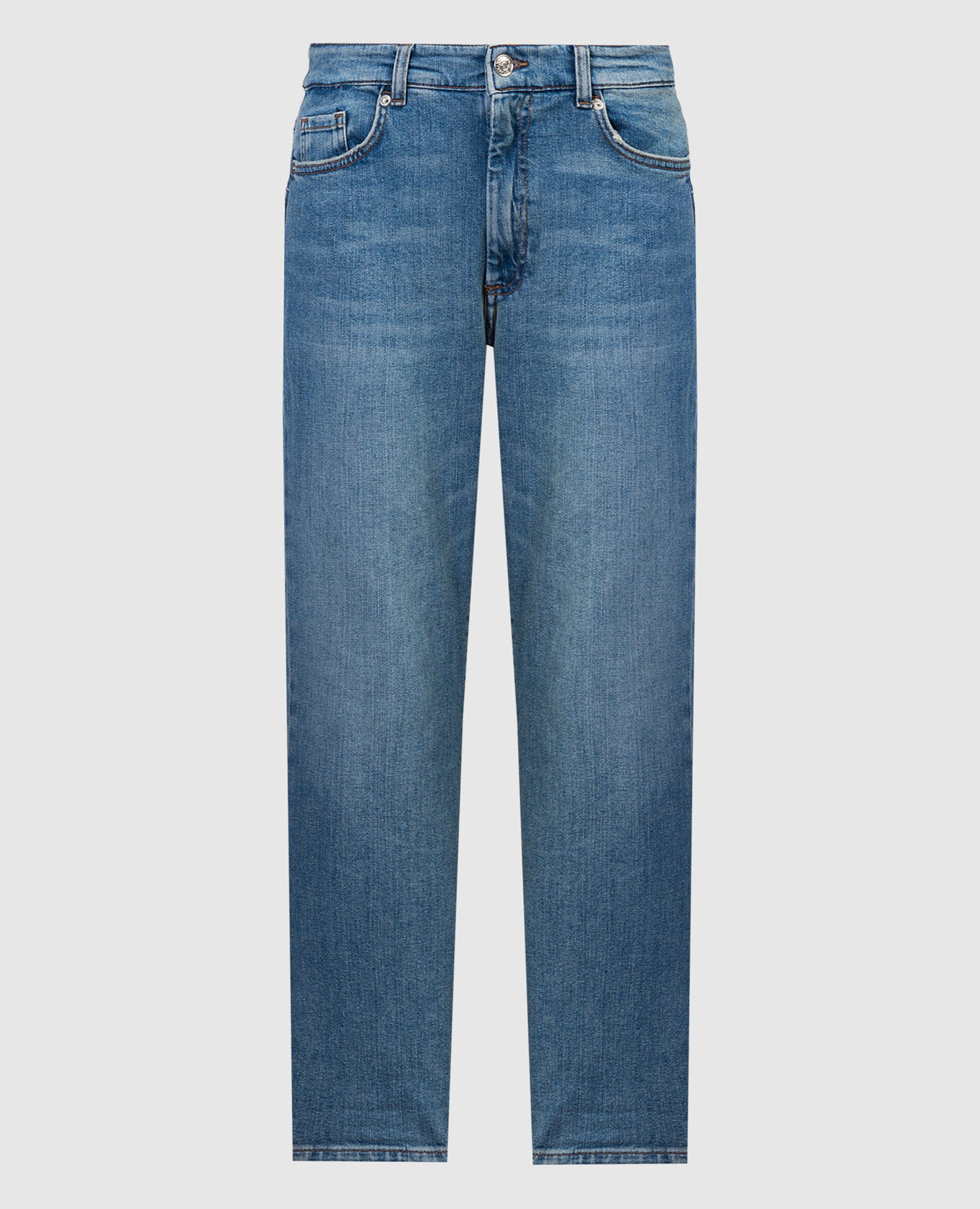 

Navata blue distressed jeans Max Mara Sportmax, Голубой
