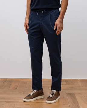 Enrico Mandelli Blue pants GYM0045653