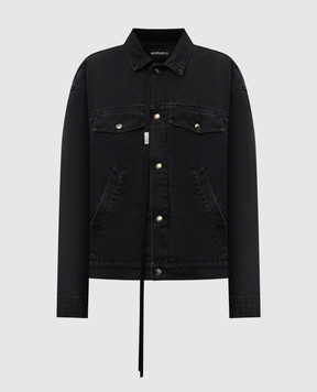 Ann Demeulemeester Marthe gray denim jacket B0010178FA039