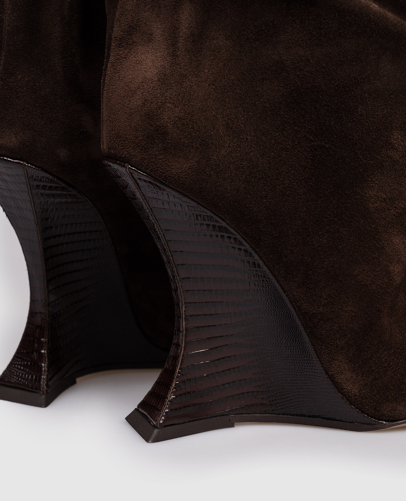 

Nina brown suede boots Paris Texas